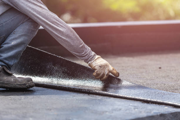 Professional Emergency Waterproofing technician working in Mitchell, IN